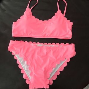 Pink/Coral colored bikini